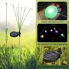 Lámpara de Hongo Nueva con Energía Solar, Superventas Transfronterizo, Lámpara de Suelo Decorativa de Medusa, Lámpara de Ambiente para Jardín Exterior, Lámpara de Césped