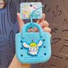 Llavero de Cámara de Proyección Sanrio Genuino Lindo Dibujo Animado Pareja Colgante para Mochila Escolar Llavero de Coche Regalo Venta al Mayoreo
