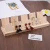 Suporte de Exibição para Brincos Studs de Orelha Armazenamento de Brincos Studs de Orelha Balcão Adereços de Exibição para Pingentes de Joias Colares