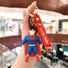Llavero Creativo de PVC de Spiderman de Dibujos Animados Llavero de Muñeco de Iron Man Colgante para Bolso Pequeño Regalo Venta al por Mayor
