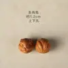 Sándalo finamente tallado 12 animales del zodíaco accesorios DIY creativos culturales y artísticos colgantes para hombres y mujeres cadenas para teléfono móvil y artículos decorativos