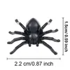 Araña Simulada Juguete de Halloween Colorida Broma Simulación Festival de Fantasmas Plástico Araña Pequeña Decoración Festival de Fantasmas Mini Escena