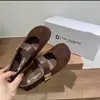 Mary Jane Estilo Francés 2025 Correa Única Elegantes Gamuza Hermoso Modelo Nuevo Cómodos Zapatos Planos de Suela Blanda para Mujer