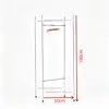 Eixo Óptico Criativo DIY Tela Móvel de Três Dobras para Divisória de Entrada de Sala de Estar Doméstica Suporte Decorativo Portátil para Sala de Estar Varanda