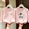 Ropa para niños para niños, camiseta básica elegante de primavera y otoño, top casual guapo, nuevo modelo de primavera y otoño, 100% algodón puro, manga larga