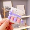 Nuevo Pasador de Cabello Dopamina Flor de Dibujos Animados Rosa Corazón de Melocotón Pinza Lateral Pinza de Lazo Pinza de Pato Linda Pinza de Agarre