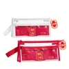 Estuche Transparente para Examen Deli, Modelo Champion, Gran Capacidad, Bolsa de Papelería para Estudiantes sin Metal, Especial para Exámenes de Ingreso a Preparatoria y Universidad