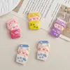 Accesorios de Resina para Manualidades de Dibujos Animados Joyería Caja de Bebida Pigmentada Pegamento de Crema Pasador Funda para Teléfono Móvil Hebilla de Zapato Llavero Colgante