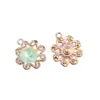 Moda Ins Viento Colorido Micro Diamante Joya Aleación Colgante DIY Colgante de Collar Pendientes Pulsera Accesorios de Joyería