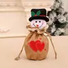 Bolsa de Manzana Navideña con Cierre, Bolsa de Regalo para Nochebuena, Bolsa Pequeña de Regalo para Niños, Bolsa de Manzana Navideña