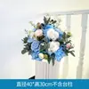 Nuevo Arreglo de Boda Estilo Bola de Flores para Camino Adornos de Mesa de Postres Ceremonia de Entrega en Ventana de Centro Comercial Ramo de Seda de Simulación
