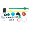 Vedações de Produtos de Silicone, Vedações de O-Ring de Borracha, Acessórios para Veículos de Nova Energia, Peças Diversas de Ferro Revestidas com Borracha Fluorada, Peças de Formato Especial