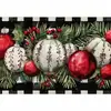 Nuevo Mantel Navideño Transfronterizo Patrón de Árbol de Navidad Muñeco de Nieve Reno Mantel de Mesa Directo de Fábrica Lino Mantel de Venta Caliente