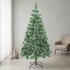 Decoraciones navideñas, incluyendo adornos de copo de nieve con bordes blancos, decoraciones de agujas de pino y árboles de Navidad para uso doméstico, decoraciones festivas y piezas decorativas - fabricante