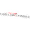 Joyería de Cadena de Cola de Acero Inoxidable Cadena Dorada Galvanizada al Vacío Accesorios de Extensión de Cadena Larga Plus para Collar Pulsera DIY