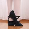 Cordones de baile con suela suave, zapatos de lona para profesora, zapatos de danza del vientre, zapatos de entrenamiento de etiqueta corporal, zapatos de ballet para adultos, zapatos transfronterizos