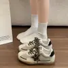 Zapatos de Lona con Estrellas para Mujer 2026 Verano Lino Delgado Transpirables Versátiles Zapatos de Entrenamiento Alemanes Ligeros Suela Suave Casual Zapatos Forrest Gump