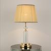 Lámpara de mesa de noche americana, moderna y sencilla, para dormitorio, con bola de cristal, para decoración de dormitorio, de ingeniería, para iluminación de hotel.