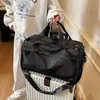 Nova bolsa de ginástica, bolsa de armazenamento de bagagem esportiva para yoga à prova d'água com compartimento separado para sapatos, bolsa transversal de grande capacidade para viagens curtas