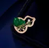 Broche de Lujo con Diseño de Doble Felicidad para Mujer, Pin Creativo de Calabaza Estilo Chino de Nicho, Broche de Alta Gama para Accesorios de Abrigos y Trajes