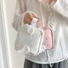 Bolsa de Almacenamiento Estilo Coreano con Alas de Ángel y Estrellas, Linda Mini Bolsa para Labiales, Estuche Protector Anticaídas para Polaroid, Bolso Pequeño
