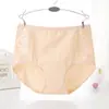 Cuecas com Renda Algodão Puro Cintura Alta Cuecas Tamanho Grande para Mulheres Extra-Gordas Modeladoras de Quadril e Apertadas na Cintura para Mamãe