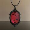 Comércio exterior transfronteiriço Amazon Gothic Vampire Bat Colar Relevo Pingente Fábrica Outlet