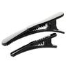 Estilo Coreano Preto Grampo de Cabelo com Laço Bico de Pato Feminino Moda Versátil Grampo para Franja Grampo Lateral Grampo para Corte de Cabelo Quente