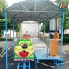 Parque Cuadrado Instalaciones de Diversión Equipo Deslizante para Pista Trineo Mariquita Verde Nuevo Equipo de Diversión para Niños