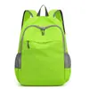 Mochila deportiva plegable, ultraligera y portátil, bolsa de gran capacidad para ocio al aire libre, se puede imprimir con logo, adecuada para viajes y montañismo