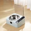 Tazón Inteligente para Gatos Tanu con Tapa de Apertura Automática por Sensor, Acero Inoxidable, a Prueba de Polvo, Insectos y Humedad, Tazón para Mascotas para Gatos y Perros, Suministros para Mascotas