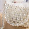 Nuevo Bolso de Noche de Perlas para Banquete de Mujer Estilo Europeo y Americano Bolso de Hombro Elegante Bolso Cosmético Almacenamiento Bolso de Noche Portátil