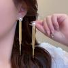Pendientes retro de perlas francesas diseño femenino pendientes temperamento socialité 2025 nueva tendencia pendientes explosión venta al por mayor