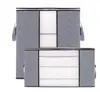 Saco de armazenamento de colcha espessado e reforçado, saco para mudança de cobertores e roupas, saco de embalagem à prova de poeira para armazenamento e organização, para voltar à escola e uso doméstico