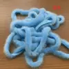 Fleco de Pelo de León de Imitación de Visón de 1 cm de Largo Felpa Decoración Navideña Puño Capa Cheongsam Encaje DIY Tira Plana Accesorios