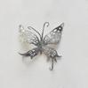Decoración Navideña Transfronteriza Mariposa de Polvo Dorado Accesorios para Disparos Colgante para Árbol de Navidad Decoración de Boda Mariposa de Polvo Dorado