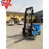 Empilhadeira Elétrica Simples de Movimentação Frontal, Equipamento de Transferência de Material de Fábrica, Máquinas para Transporte de Concreto em Construção de Estradas