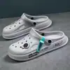 Zuecos de Eva Talla Extra Grande para Hombre, Nuevas Sandalias Transpirables Estilo Verano, Chanclas de Playa Cerradas Antideslizantes y Resistentes al Desgaste para Exteriores
