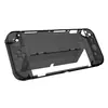 Funda Protectora de Cristal Adecuada para Switch Oled Funda Protectora Transparente Tipo Flip con Impresión de Aceite para Ns Oled