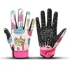 Guantes Weilike para Deportes al Aire Libre, Frisbee, Bicicleta de Montaña Downhill, Pantalla Táctil, Dedos Completos, Resorte, Verano y Otoño, Motocicleta Todoterreno