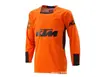 Traje de Corrida de Motocross de Verão Ktm Mais Vendido Traje de Downhill Camiseta de Manga Longa Masculina para Ciclismo de Mountain Bike