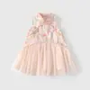 Vestido de Verano para Niña 2026 Estilo Nuevo Vestido Formal para Bebé de Un Año Nuevo Estilo Chino Vestido Qipao para Bebés y Niños