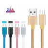 123 m para Apple Android Type-c Nylon trançado Mobile Phone Data Cable Android Fast Charge 2A Cabo de Carregamento