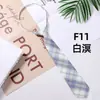 Corbata JK Original Estilo Japonés Uniforme de Preparatoria Femenino Estilo Preppy Corbata Floja Gratis Cuadros Estudiante Femenina Hoshino Baizui