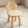 Sala de Estar Feito de Madeira Maciça Banquinho Pequeno Troca de Sapato Banquinho Baixo Varanda Madeira de Borracha Banquinho Pequeno Jardim de Infância Banquinho Infantil