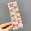 Ligas para el Cabello Lindas de Dibujos Animados para Niños, Bandas para el Cabello de Bebé que No Dañan el Cabello, Buena Elasticidad, Ligas para el Cabello de Bebé para Niñas, Anillos para el Cabello del Tamaño de un Pulgar, Accesorios para el Cabello