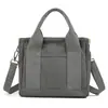 Bolso de lona de comercio exterior nuevo con gran capacidad y múltiples compartimentos, bolso de mano cruzado versátil y casual para el día a día y bolso de hombro para mujer