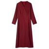 Vestido nuevo de primavera 2022, estilo extranjero noble, para mujer de mediana edad, falda hasta la rodilla, talla grande, vestido de novia Xi madre