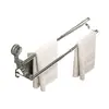Estante para Toallas con Ventosa Baño Sin Taladro Barra para Toallas Retráctil Estante para Guardar Toallas Lavabo