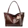 Bolsa Tote Transfronteriza para Mujer, Gran Capacidad, Nuevo Modelo 2026, Casual, Simple, Bolso de Hombro Versátil, Sensación de Alta Gama, Bolsa de Trabajo y para Viajes Diarios